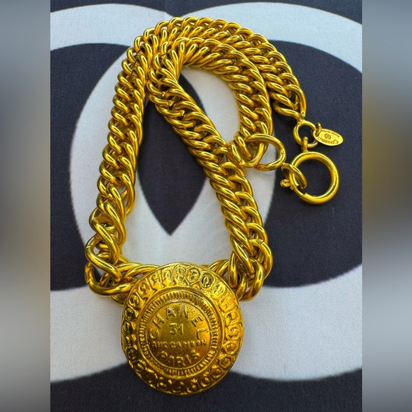 CHANEL Cambon Choker Vintage 1980’s - Picture 1 of 5